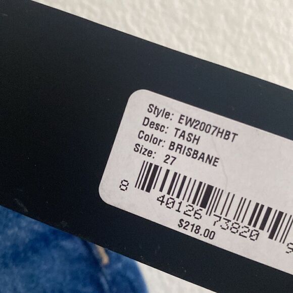 Edwin Relaxed Tash Denim Straight Leg Jeans In Brisbane 90's Size 27 - Picture 10 of 14